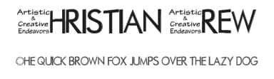 Christian Crew by Thamyris — Dingbats Font — thumbnail 1