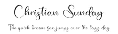 Christian Sunday by Integritype Studio — Script Handwritten Font — thumbnail 1