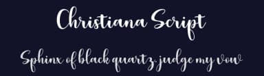 Christiana Script by Cut Story — Script Handwritten Font — thumbnail 2