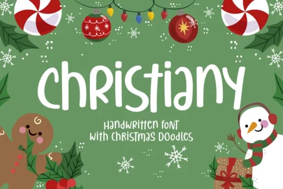 Christiany Font by Keithzo (7NTypes) — Script Handwritten Font