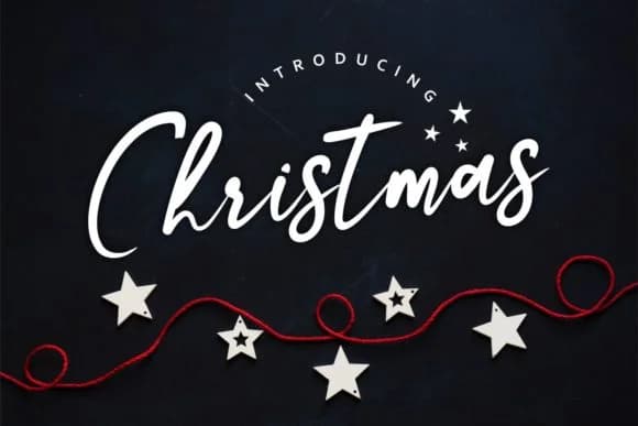 Christmas Font by WDfont Creative — Script Handwritten Font
