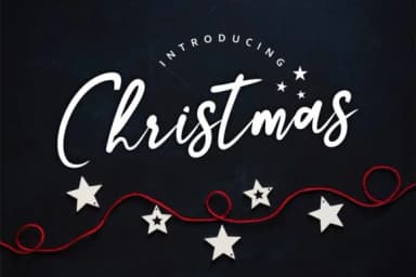 Christmas Font by WDfont Creative — Script Handwritten Font — thumbnail 1