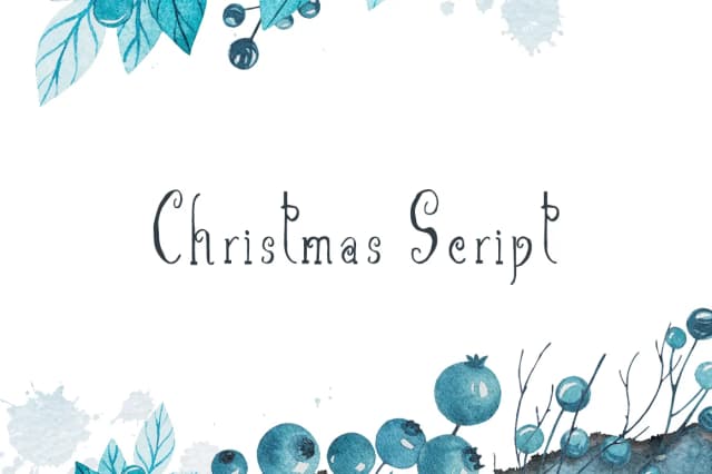 Christmas Script Font by creativetacos — Script Handwritten Font