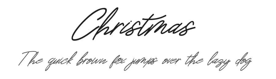 Christmas by Winarko — Script Handwritten Font — preview 1