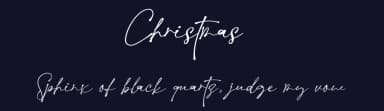 Christmas by Behind the Ink — Script Handwritten Font — thumbnail 2