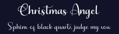Christmas Angel by Erik Studio — Script Handwritten Font — thumbnail 2