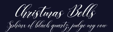 Christmas Bells by Kong Font — Script Handwritten Font — thumbnail 2