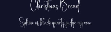 Christmas Bread by Scratchones — Script Handwritten Font — thumbnail 2