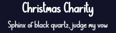 Christmas Charity by Scratchones — Script Handwritten Font — thumbnail 2