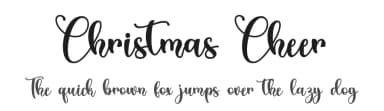 Christmas Cheer by Alif Ryan Zulfikar — Script Handwritten Font — thumbnail 1