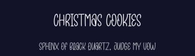 Christmas Cookies by Andi Moz — Script Handwritten Font — thumbnail 2