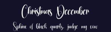 Christmas December by Scratchones — Script Handwritten Font — thumbnail 2