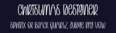 Christmas Designer by Scratchones — Script Handwritten Font — thumbnail 2