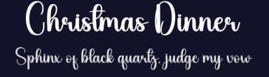 Christmas Dinner by Andi Moz — Script Handwritten Font — thumbnail 2