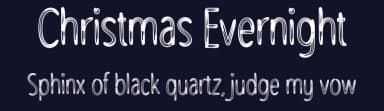 Christmas Evernight by Scratchones — Script Handwritten Font — thumbnail 2