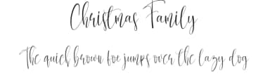Christmas Family by Scratchones — Script Handwritten Font — thumbnail 1