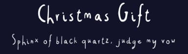 Christmas Gift by FontPanda — Script Handwritten Font — thumbnail 2