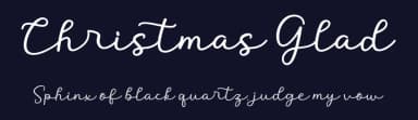 Christmas Glad by AEN Creative Studio — Script Handwritten Font — thumbnail 2