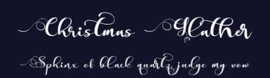 Christmas Glather by Mengulirpena — Script Handwritten Font — thumbnail 2
