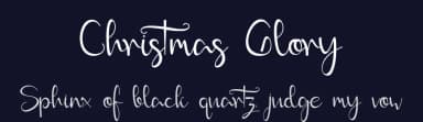 Christmas Glory by Harjuno Kristanto — Script Handwritten Font — thumbnail 2