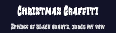 Christmas Graffiti by Blankids — Script Handwritten Font — thumbnail 2