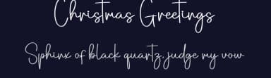 Christmas Greetings by Scratchones — Script Handwritten Font — thumbnail 2