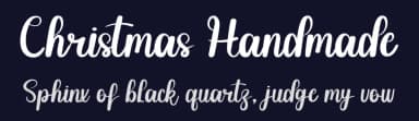 Christmas Handmade by Inermedia Studio — Script Handwritten Font — thumbnail 2