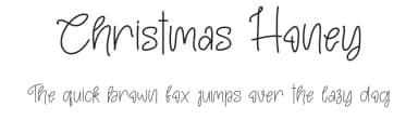 Christmas Honey by Letterafa Studio — Script Handwritten Font — thumbnail 1