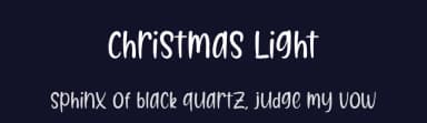 Christmas Light by font3 — Script Handwritten Font — thumbnail 2