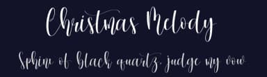 Christmas Melody by Scratchones — Script Handwritten Font — thumbnail 2