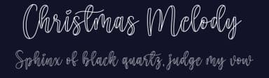 Christmas Melody by Scratchones — Script Handwritten Font — thumbnail 2