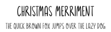 Christmas Merriment by Md Shohail Bhuian — Script Handwritten Font — thumbnail 1