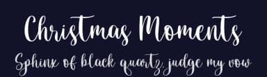 Christmas Moments by Fikryal studio — Script Handwritten Font — thumbnail 2