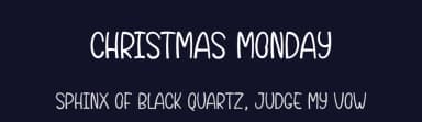 Christmas Monday by Andi Moz — Script Handwritten Font — thumbnail 2