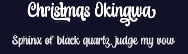 Christmas Okinawa by Lettersweet Studio — Script Handwritten Font — thumbnail 2