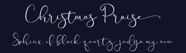 Christmas Praise by Letterara — Script Handwritten Font — thumbnail 2