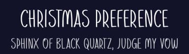 Christmas Preference by Md Shohail Bhuian — Script Handwritten Font — thumbnail 2