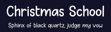 Christmas School by Letterafa Studio — Script Handwritten Font — thumbnail 2