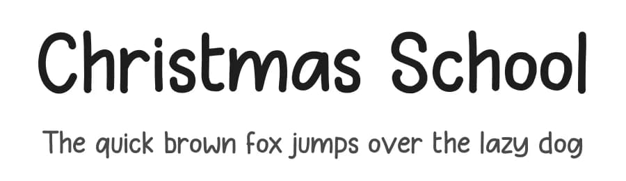 Christmas School by Letterafa Studio — Script Handwritten Font