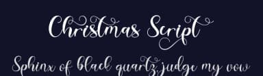Christmas Script by Yoga Letter — Script Handwritten Font — thumbnail 2