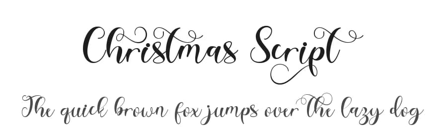 Christmas Script by Yoga Letter — Script Handwritten Font