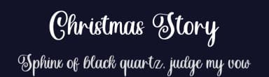 Christmas Story by Fikryal studio — Script Handwritten Font — thumbnail 2