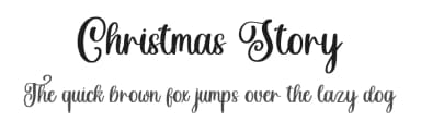 Christmas Story by Fikryal studio — Script Handwritten Font — thumbnail 1