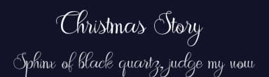 Christmas Story by Andrean Prabowo — Script Handwritten Font — thumbnail 2