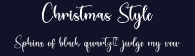 Christmas Style by Alif Ryan Zulfikar — Script Handwritten Font — thumbnail 2
