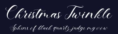 Christmas Twinkle by Letterara — Script Handwritten Font — thumbnail 2