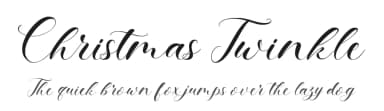 Christmas Twinkle by Letterara — Script Handwritten Font — thumbnail 1