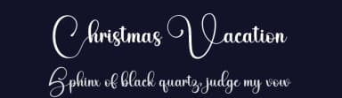 Christmas Vacation by Harlek Studio — Script Handwritten Font — thumbnail 2
