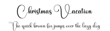 Christmas Vacation by Harlek Studio — Script Handwritten Font — thumbnail 1
