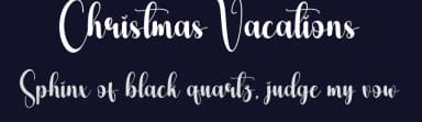 Christmas Vacations by Scratchones — Script Handwritten Font — thumbnail 2